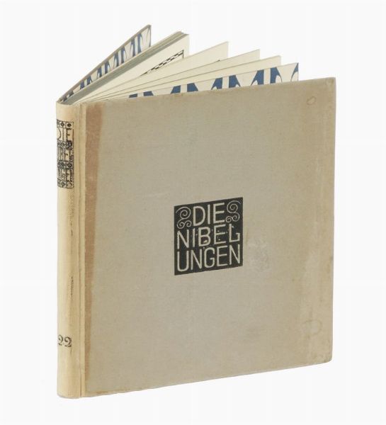 FRANZ KEIM : Die Nibelungen dem deutschen Volke wieder erzhlt [...] Bilder und Ausstattung von C. O. Czeschka.  - Asta Libri, autografi e manoscritti - Associazione Nazionale - Case d'Asta italiane