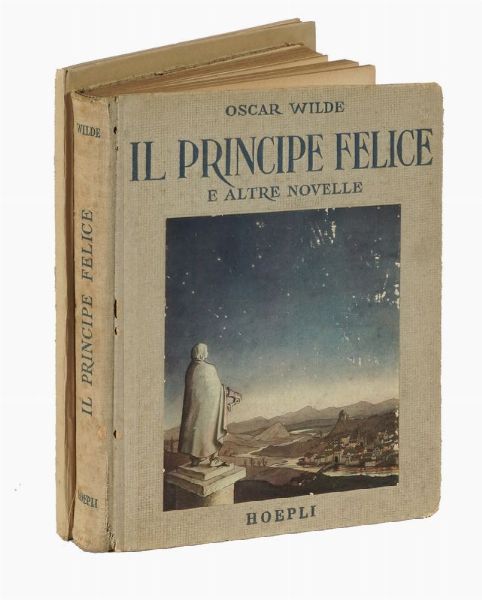 OSCAR WILDE : Il Giovine Re. The Young King [...]. Illustrazioni di Bruno Da Osimo.  - Asta Libri, autografi e manoscritti - Associazione Nazionale - Case d'Asta italiane