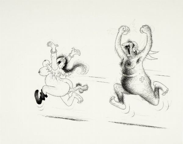 ALBERT DUBOUT : L'oeuvre secrte.  - Asta Libri, autografi e manoscritti - Associazione Nazionale - Case d'Asta italiane