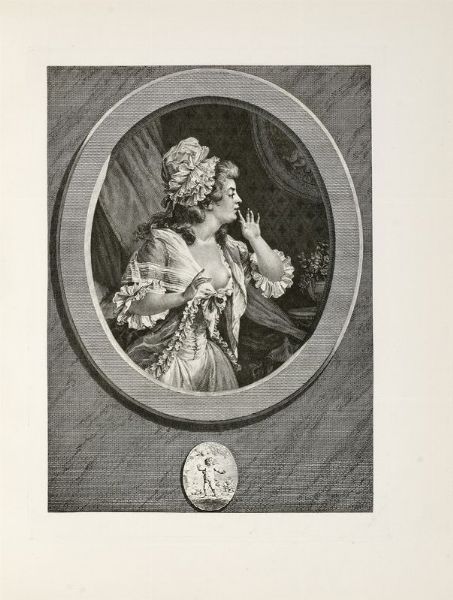 GIORGIO NICODEMI : Delizie Galanti di incisori francesi nel settecento.  - Asta Libri, autografi e manoscritti - Associazione Nazionale - Case d'Asta italiane