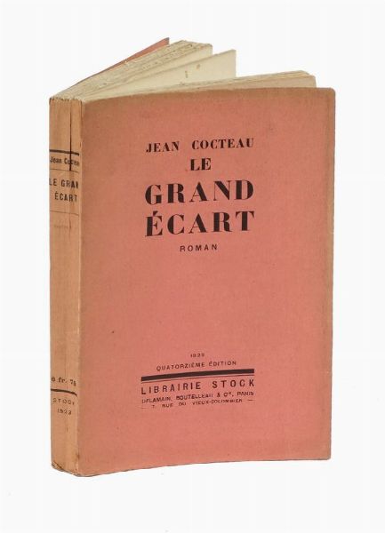 JEAN COCTEAU : Dedica autografa su libro Le Grand cart.  - Asta Libri, autografi e manoscritti - Associazione Nazionale - Case d'Asta italiane