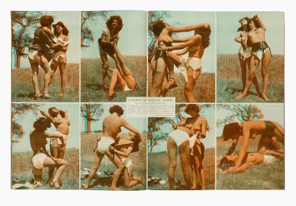 SERGE JACQUES : 11 numeri della rivista Les beauts de Paris et de Hollywood.  - Asta Libri, autografi e manoscritti - Associazione Nazionale - Case d'Asta italiane