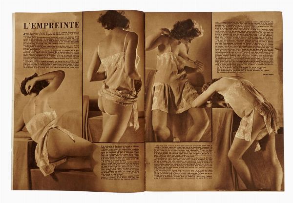 SERGE JACQUES : 11 numeri della rivista Les beauts de Paris et de Hollywood.  - Asta Libri, autografi e manoscritti - Associazione Nazionale - Case d'Asta italiane