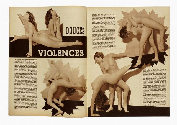 SERGE JACQUES : 11 numeri della rivista Les beauts de Paris et de Hollywood.  - Asta Libri, autografi e manoscritti - Associazione Nazionale - Case d'Asta italiane