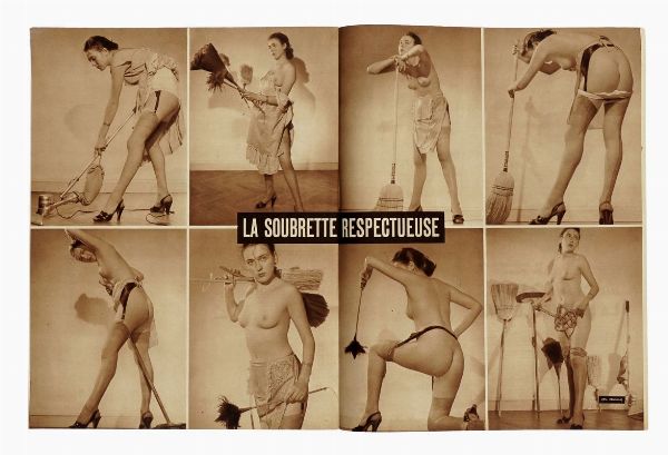 SERGE JACQUES : 11 numeri della rivista Les beauts de Paris et de Hollywood.  - Asta Libri, autografi e manoscritti - Associazione Nazionale - Case d'Asta italiane