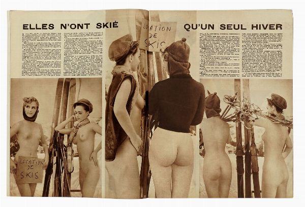 SERGE JACQUES : 11 numeri della rivista Les beauts de Paris et de Hollywood.  - Asta Libri, autografi e manoscritti - Associazione Nazionale - Case d'Asta italiane