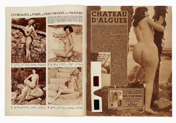11 numeri della rivista Les beauts de Paris et de Hollywood e 12 di Folies de Paris et de Hollywood.  - Asta Libri, autografi e manoscritti - Associazione Nazionale - Case d'Asta italiane