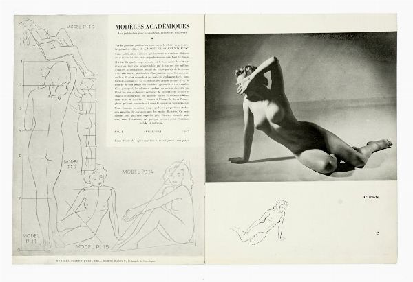 Lotto di 12 numeri di Modles Acadmiques Internationaux (Internationale Modellstudien).  - Asta Libri, autografi e manoscritti - Associazione Nazionale - Case d'Asta italiane