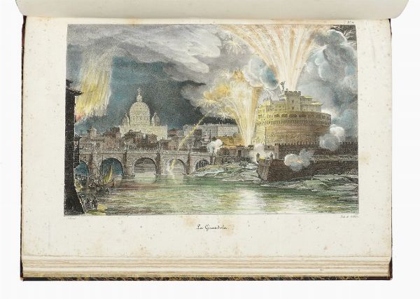 ANTOINE JEAN BAPTISTE THOMAS : Un an a Rome et dans ses environs.  - Asta Libri, autografi e manoscritti - Associazione Nazionale - Case d'Asta italiane