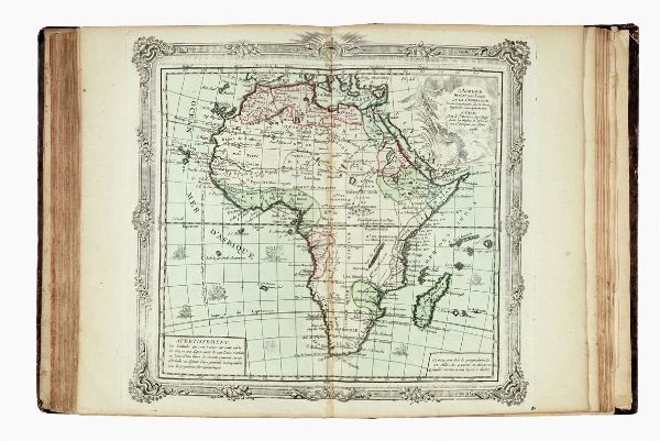 LOUIS BRION DE LA TOUR : Atlas general, civil ecclesiastique, militaire  metodique et elementaire pour l'etude de la geographie et de l'histoire...  - Asta Libri, autografi e manoscritti - Associazione Nazionale - Case d'Asta italiane