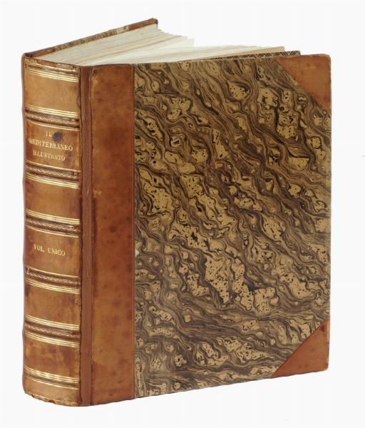 Clment Pell : Il Mediterraneo illustrato: le sue isole e le sue spiagge comprendente la Sicilia, la costa di Barberia....  - Asta Libri, autografi e manoscritti - Associazione Nazionale - Case d'Asta italiane