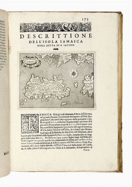 Tommaso Porcacchi : L'isole piu famose del mondo [...] intagliate da Girolamo Porro...  - Asta Libri, autografi e manoscritti - Associazione Nazionale - Case d'Asta italiane