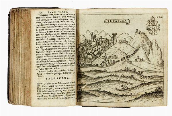 FRANCESCO SCOTO : Itinerario, overo nova descrittione de' viaggi principali d'Italia [...] nella quale si ha piena notitia di tutte le cose piu notabili, & degne d'esser vedute.  - Asta Libri, autografi e manoscritti - Associazione Nazionale - Case d'Asta italiane