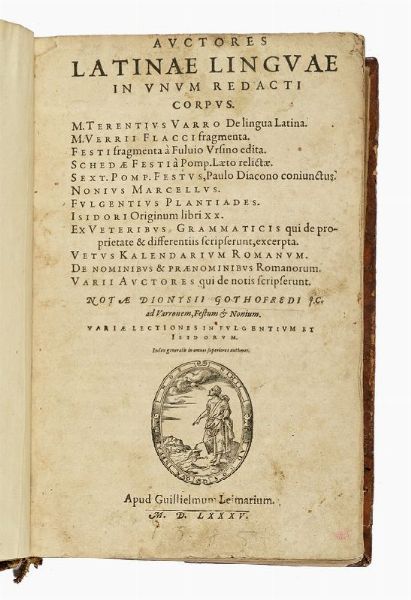 Auctores Latinae linguae in unum redacti corpus...  - Asta Libri, autografi e manoscritti - Associazione Nazionale - Case d'Asta italiane