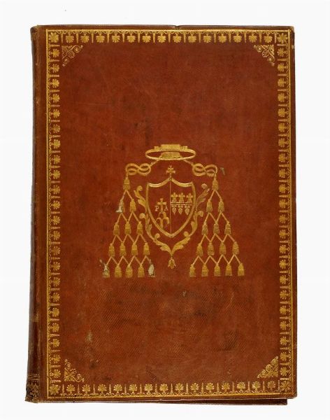 Legatura cardinalizia.  - Asta Libri, autografi e manoscritti - Associazione Nazionale - Case d'Asta italiane