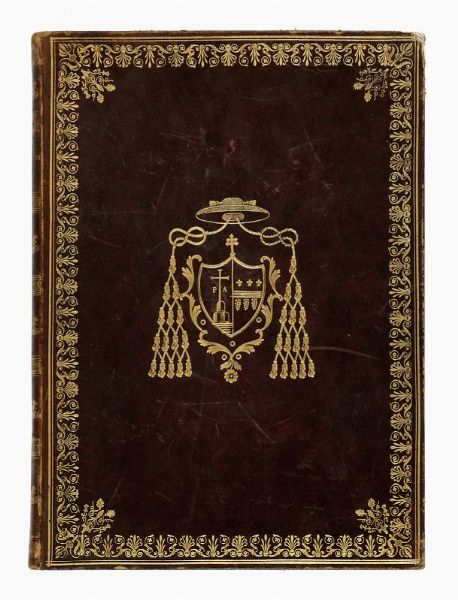 Legatura cardinalizia.  - Asta Libri, autografi e manoscritti - Associazione Nazionale - Case d'Asta italiane
