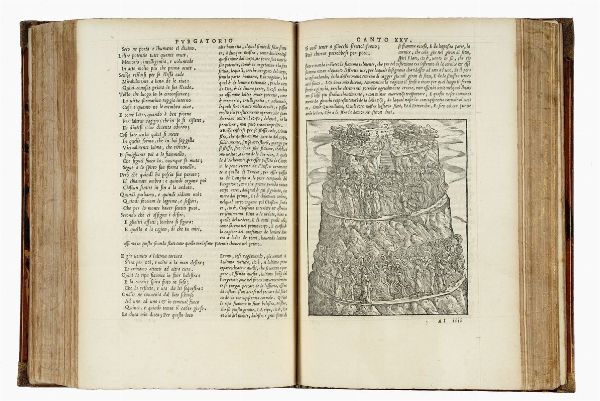 DANTE ALIGHIERI : La Commedia [...] con la nova esposizione di Alessandro Vellutello.  - Asta Libri, autografi e manoscritti - Associazione Nazionale - Case d'Asta italiane