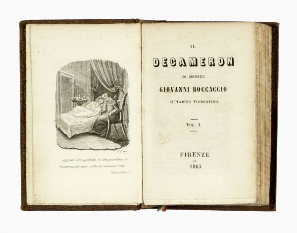 DANTE ALIGHIERI : Lotto di 7 edizioni in miniatura.  - Asta Libri, autografi e manoscritti - Associazione Nazionale - Case d'Asta italiane