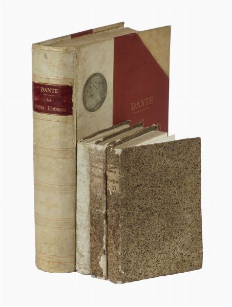 DANTE ALIGHIERI : La Divina Commedia illustrata nei luoghi e nelle persone.  - Asta Libri, autografi e manoscritti - Associazione Nazionale - Case d'Asta italiane