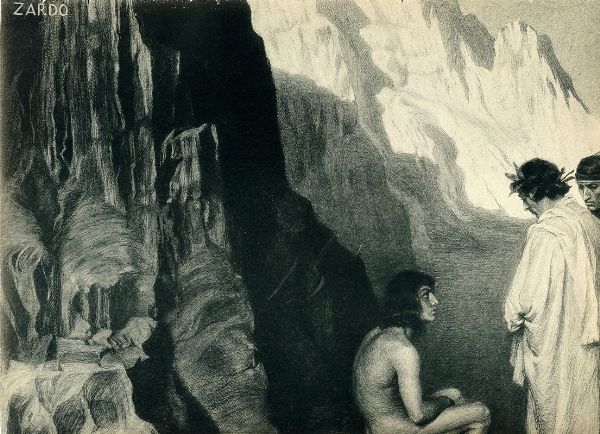 DANTE ALIGHIERI : La Divina Commedia novamente illustrata da artisti italiani a cura di Vittorio Alinari.  - Asta Libri, autografi e manoscritti - Associazione Nazionale - Case d'Asta italiane