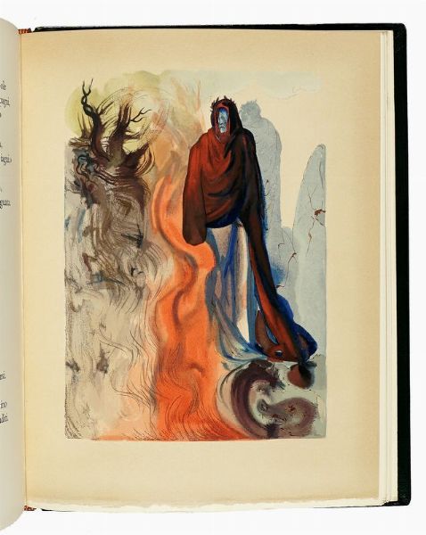 DANTE ALIGHIERI : La Divina Commedia. Illustrazioni di Dal�.  - Asta Libri, autografi e manoscritti - Associazione Nazionale - Case d'Asta italiane