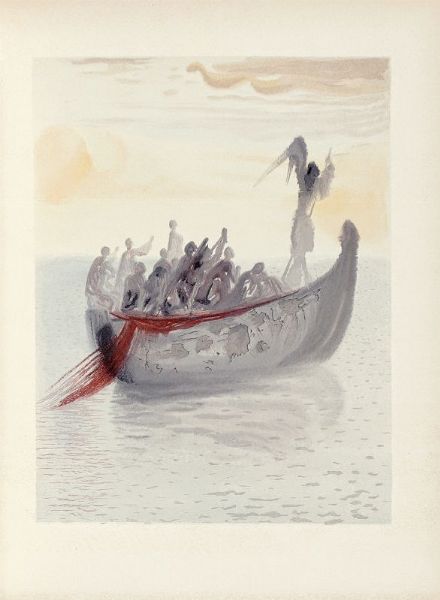 DANTE ALIGHIERI : La Divina Commedia. Illustrazioni di Dal�.  - Asta Libri, autografi e manoscritti - Associazione Nazionale - Case d'Asta italiane