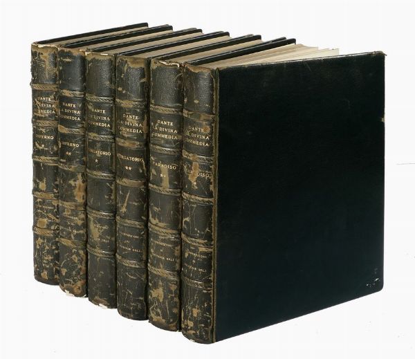 DANTE ALIGHIERI : La Divina Commedia. Illustrazioni di Dal�.  - Asta Libri, autografi e manoscritti - Associazione Nazionale - Case d'Asta italiane