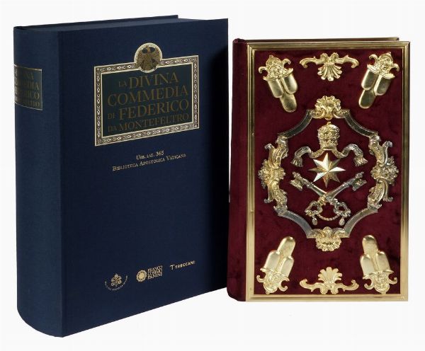 DANTE ALIGHIERI : La Divina Commedia di Federico da Montefeltro. Urb. Lat. 365.  - Asta Libri, autografi e manoscritti - Associazione Nazionale - Case d'Asta italiane