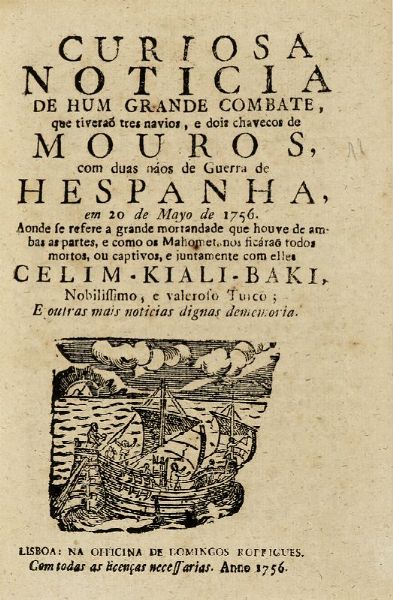 Lotto composto di tre placchette su battaglie svolte contro l'Impero Ottomano nel XVIII secolo.  - Asta Libri, autografi e manoscritti - Associazione Nazionale - Case d'Asta italiane