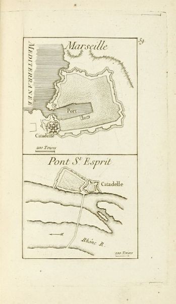 Recueil des villes ports d'Angleterre tir des grands plans de Rocque et du portuland de l'Angleterre du Sr. Belin.  - Asta Libri, autografi e manoscritti - Associazione Nazionale - Case d'Asta italiane