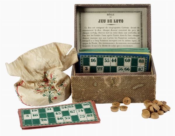 Jeu de Loto.  - Asta Libri, autografi e manoscritti - Associazione Nazionale - Case d'Asta italiane