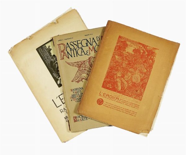L'Eroica. Anno III. Volume III. Fascicolo I.  - Asta Libri, autografi e manoscritti - Associazione Nazionale - Case d'Asta italiane