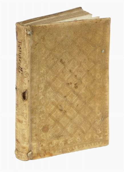 GUIDUBALDO BONARELLI : Discorsi [...] in difesa del doppio amore della sua Celia.  - Asta Libri, autografi e manoscritti - Associazione Nazionale - Case d'Asta italiane