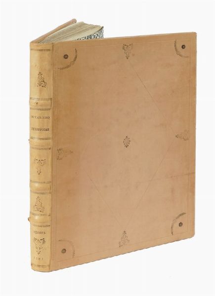 MARCUS TULLIUS CICERO : Commentarii Philippicarum cum annotationibus Philippi Beroaldi...  - Asta Libri, autografi e manoscritti - Associazione Nazionale - Case d'Asta italiane