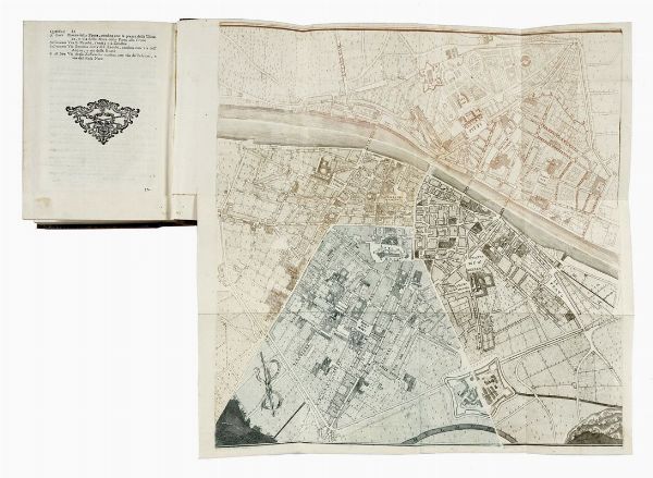 PLACIDO LANDINI : Istoria dell'Oratorio di s. Maria del Bigallo e della venerabile Compagnia della Misericordia della citta di Firenze, con la descrizione di tutte le chiese che hanno la cura dell'anime, e il nome di tutte le strade di detta citt...  - Asta Libri, autografi e manoscritti - Associazione Nazionale - Case d'Asta italiane