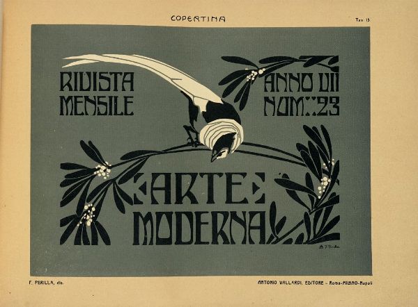 FRANCESCO PERILLA : [Caratteri e Fregi Moderni. Con Esempi di Applicazioni Artistiche e Industriali.]  - Asta Libri, autografi e manoscritti - Associazione Nazionale - Case d'Asta italiane