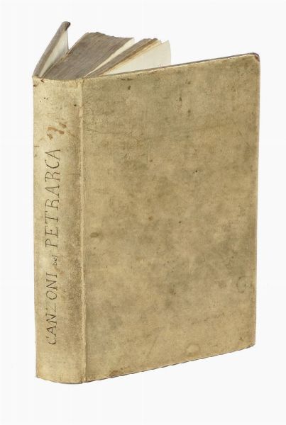 Francesco Petrarca : Il Petrarcha con l'espositione d'Alessandro Vellutello e con piu utili cose in diversi luoghi di quella novissimamente da lui aggiunte.  - Asta Libri, autografi e manoscritti - Associazione Nazionale - Case d'Asta italiane