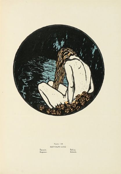 CESARE RATTA : Il Colore. 130 tavole di 70 artisti italiani [...]. Con prefazione di Piero Misciattelli.  - Asta Libri, autografi e manoscritti - Associazione Nazionale - Case d'Asta italiane