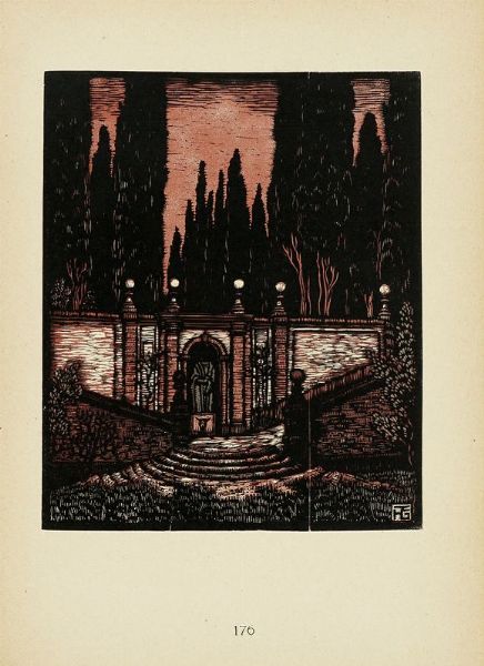 CESARE RATTA : La incisione originale sul legno in Italia. 308 tavole xilografiche in nero e a colori, 86 artisti.  - Asta Libri, autografi e manoscritti - Associazione Nazionale - Case d'Asta italiane