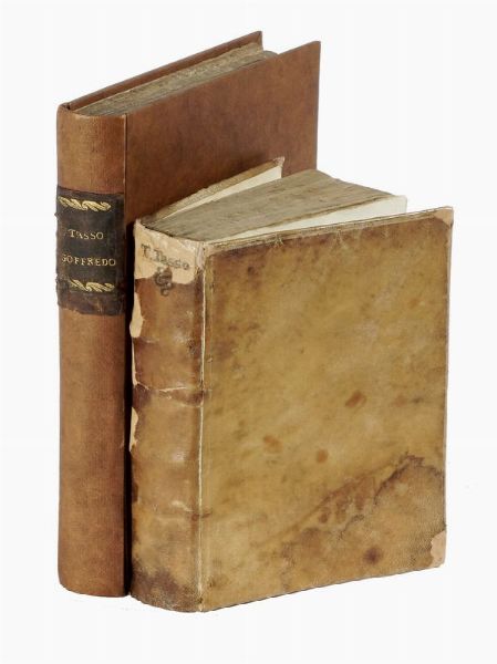 Torquato Tasso : Goffredo overo Gierusalemme liberata [...] aggiunti i cinque canti del signor Camillo Camilli con li soliti loro argomenti...  - Asta Libri, autografi e manoscritti - Associazione Nazionale - Case d'Asta italiane