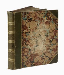 WOLFGANG SARTORIUS VON WALTERSHAUSEN : Album contenente 80 vedute di citt e isole italiane.  - Asta Libri, autografi e manoscritti - Associazione Nazionale - Case d'Asta italiane