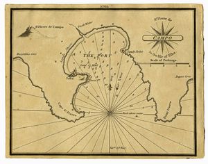 HEATHER WILLIAM : Quattro picccole carte nautiche da The New Mediterranean Harbour Pilot: Containing Two Hundred and Twenty-four Accurate Plans of the Principal Harbours, Bays, Roadsteads, and Islands in the Mediterranean Sea...  - Asta Libri, autografi e manoscritti - Associazione Nazionale - Case d'Asta italiane