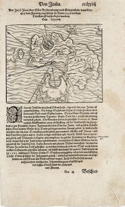 Sebastian Münster - Der Insel Ilva oder Elba Beschreibung und Gelegenheit / dem Her/zog von Florenz zugehörig/so Anno 1555. von dem / Türcken ist beschediger worden.