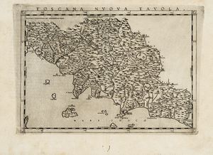 Girolamo Ruscelli - Toscana Nuova Tavola.