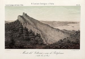 IGINO COCCHI : Descrizione geologica dell'isola d'Elba per servire alla carta della medesima.  - Asta Libri, autografi e manoscritti - Associazione Nazionale - Case d'Asta italiane