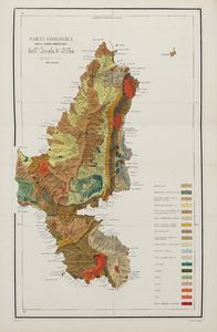 IGINO COCCHI : Descrizione geologica dell'isola d'Elba per servire alla carta della medesima.  - Asta Libri, autografi e manoscritti - Associazione Nazionale - Case d'Asta italiane