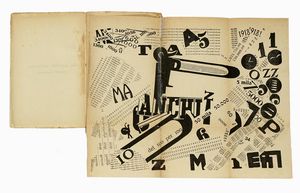 Filippo Tommaso Marinetti : Les mots en libert futuristes.  - Asta Libri, autografi e manoscritti - Associazione Nazionale - Case d'Asta italiane