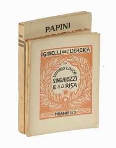 GIOVANNI PAPINI : L'esperienza futurista.  - Asta Libri, autografi e manoscritti - Associazione Nazionale - Case d'Asta italiane