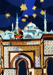 Le Mille e Una Notte. Introduzione di Angelo Airoli. Illustrazioni di Ugo Nespolo.  - Asta Libri, autografi e manoscritti - Associazione Nazionale - Case d'Asta italiane