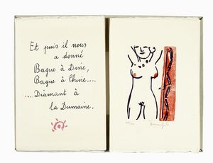 Pierre Alechinsky : Les Trains psychiques.  - Asta Libri, autografi e manoscritti - Associazione Nazionale - Case d'Asta italiane